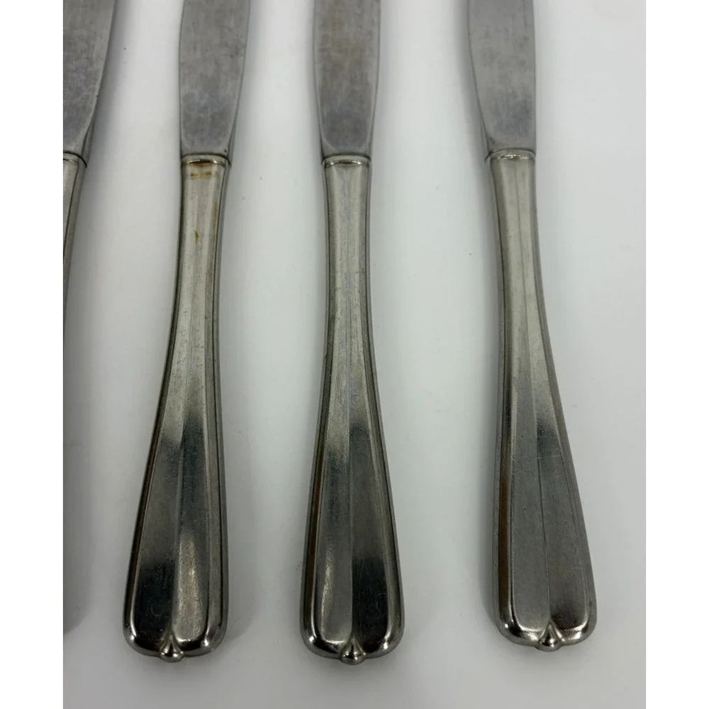 Oneida USA Gala Impulse Dinner Knives Set of 6 Stainless Steel Flatware 9